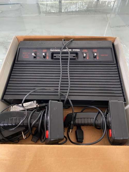 RARE VINTAGE TERMINATOR TV GAME ATARI CLONE IN BOX !!!!