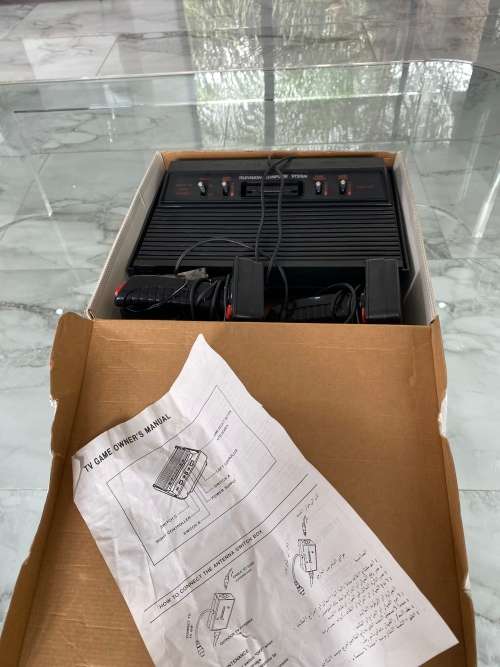 RARE VINTAGE TERMINATOR TV GAME ATARI CLONE IN BOX !!!!