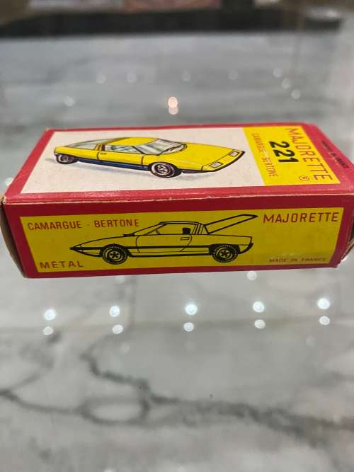 Citroen GS Camargue Bertone Brown 221 Majorette Toy with Paper Box