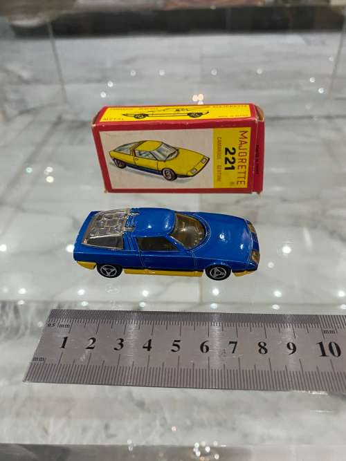 Citroen GS Camargue Bertone Brown 221 Majorette Toy with Paper Box