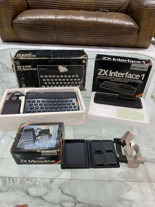 Zx spectrum collection in box working bid for all !!!