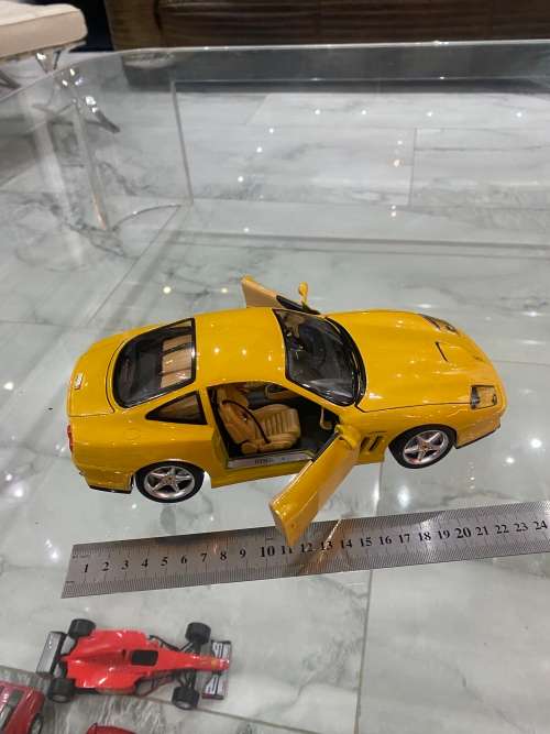 LARGE DIE CAST FERRARI 550 1996 SCALE 1:18 !!!!!