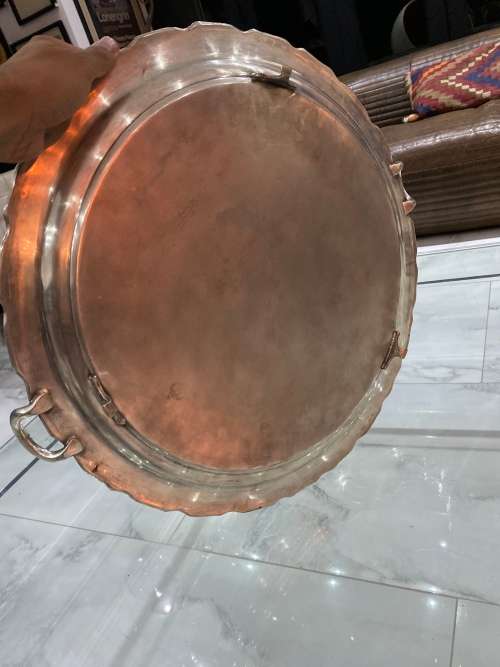 RARE 1961 MOTH SILVERPPLATED MAREETSANE SHELLHOLE SIGNED BY FOUNDING MEMBERS MASSIVE 49CM !!!