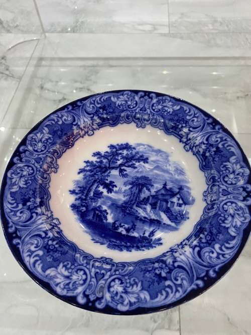 ANTIQUE ROYAL DOULTON GENEVA PLATE 26CM LARGE !!!
