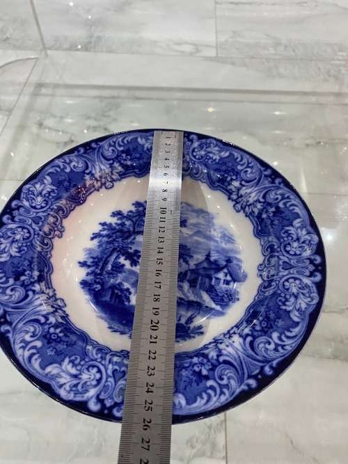 ANTIQUE ROYAL DOULTON GENEVA PLATE 26CM LARGE !!!