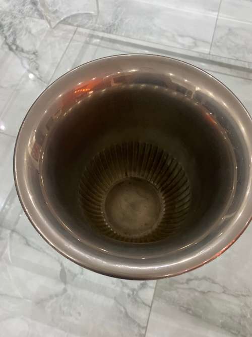 Silver plated champagne cooler 25cm tall !!!