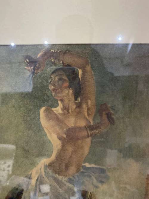 SIR WILLIAM RUSSELL FLINT PRINT SIZE 73CM x 60CM !!!