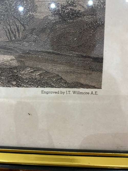 VIRTERBO VINTAGE ENGRAVING SIZE 39CM x 30CM !!