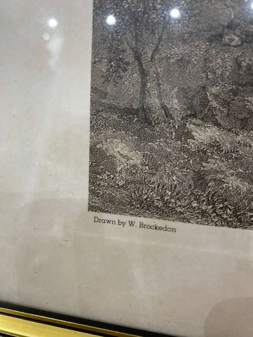 VIRTERBO VINTAGE ENGRAVING SIZE 39CM x 30CM !!