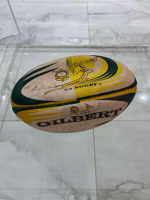 Springbok signed ball !!!
