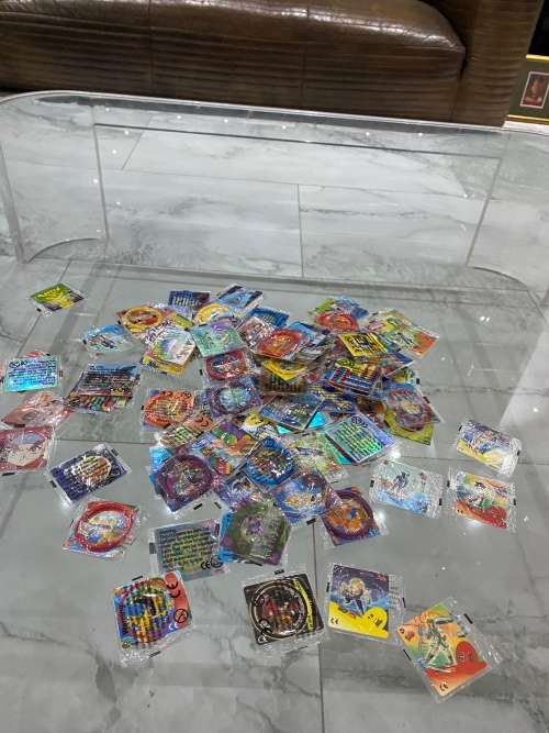 Dragon ball z gt tazos !!!