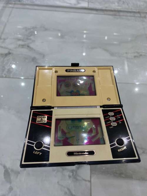 RARE Nintendo GAME & WATCH Pinball Multi Screen 1983 Retro Working Tested!!!