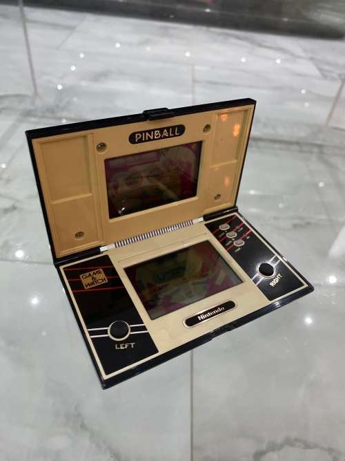 RARE Nintendo GAME & WATCH Pinball Multi Screen 1983 Retro Working Tested!!!