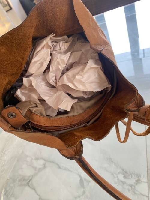 GENUINE LEATHER MAT MAY BAG bobshop .za