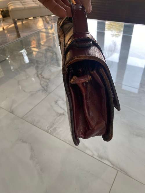 DER LEDERHANDLER GENUINE LEATHER BAG !!!