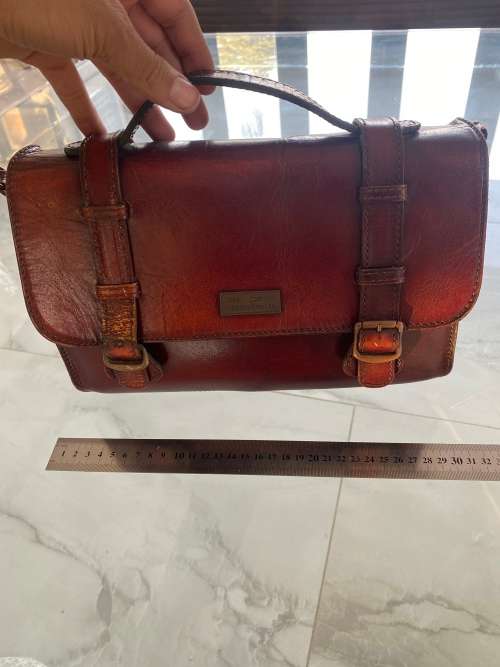 DER LEDERHANDLER GENUINE LEATHER BAG !!!