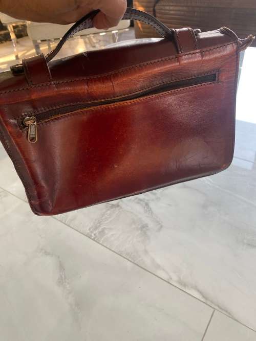 DER LEDERHANDLER GENUINE LEATHER BAG !!!