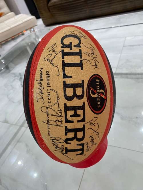 STORMERS SIGNED BALL !!!
