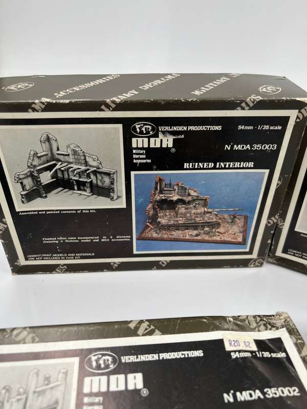 Collection of military diorama kits bid for all !!!