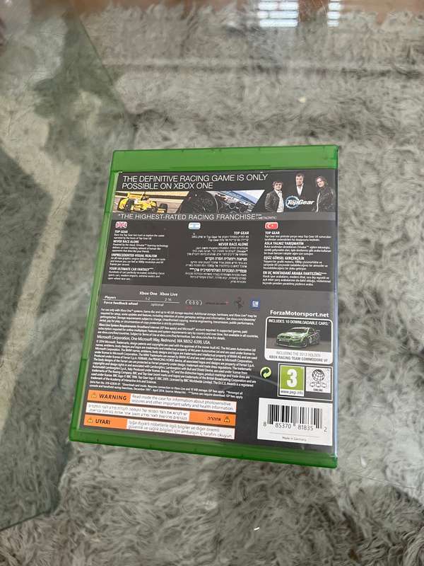 XBOX ONE FORZA 5 MOTOR SPORT !!!