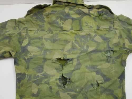 SADF Cuban Elmleaf  Recce Camo shirt.