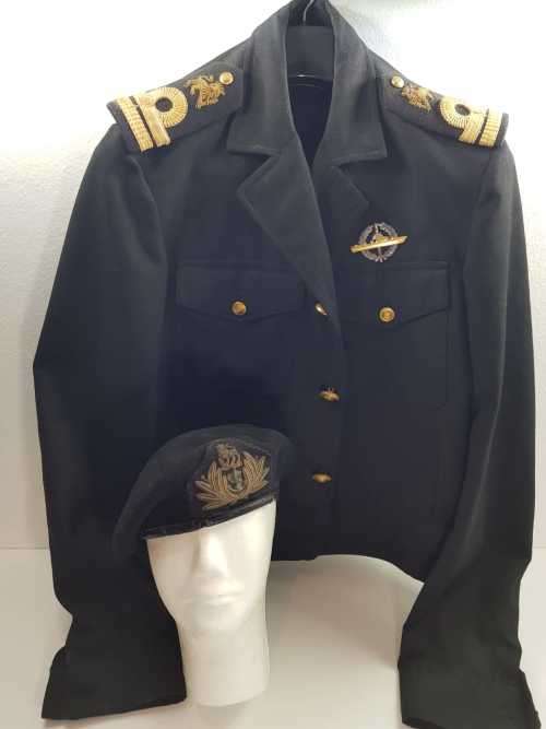 SA Navy Strike Craft Battle Jacket and Beret