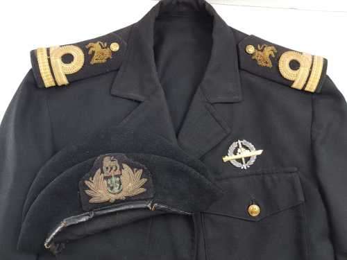 SA Navy Strike Craft Battle Jacket and Beret
