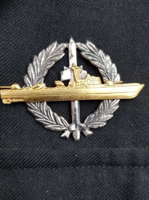 SA Navy Strike Craft Battle Jacket and Beret
