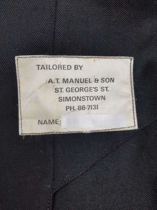 SA Navy Strike Craft Battle Jacket and Beret