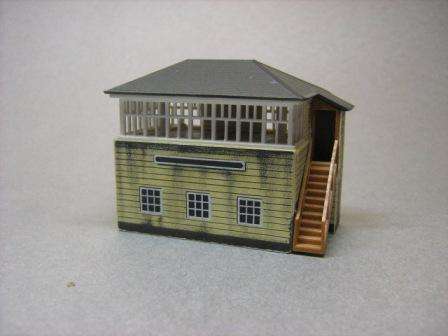 N-Gauge Signal Box by Grafar Britain