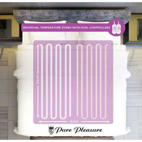 Pure Pleasure Queen Tie-down Electric Blanket