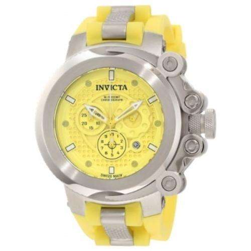 Invicta Men's 11664 Coalition Force Chronograph Yellow Dial Watch - FREE DELIVERY