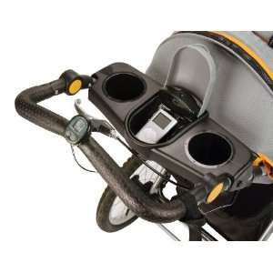 Jeep Overland Limited Jogging Stroller with Front Fixed Wheel, Fierce