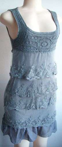Lovely Grey Dress. To Fit Sizes 34