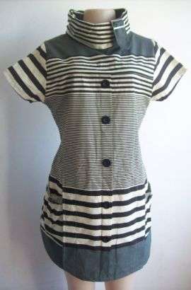 Elegant Striped Dress . To fit sizes: 36