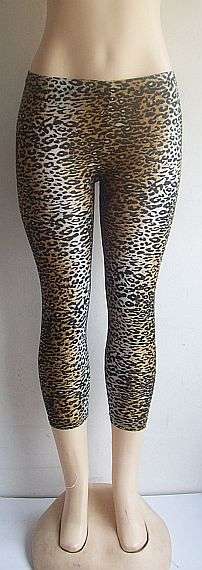 Animal Print Tights to Fit Size 32/34