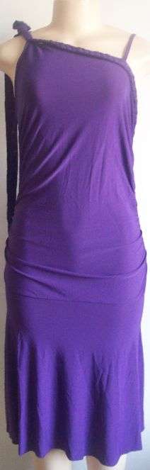 Sleeveless Purple Dress. Size 36