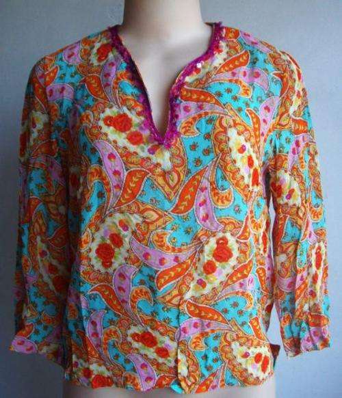 Beautiful Chiffon Top. Summer Wear . Size 36. REDUCED TO CLEAR!!