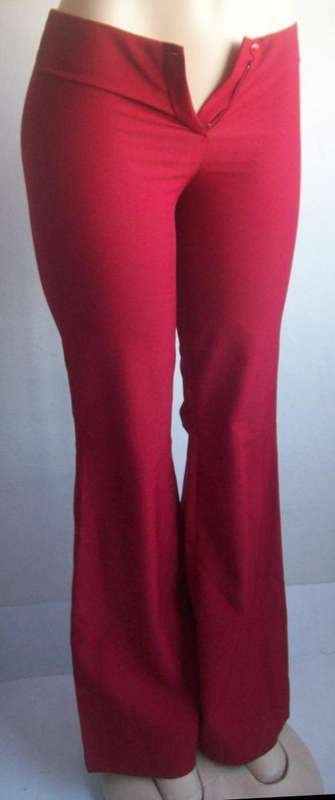Beautiful Designer Red Pants. Size 28