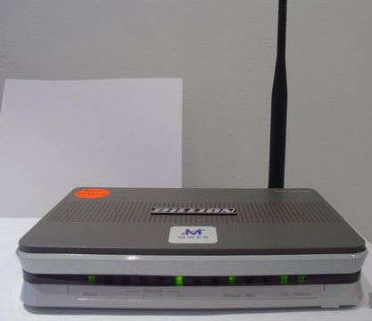 MWeb/Billion W40 ADSL modem/router/wifi