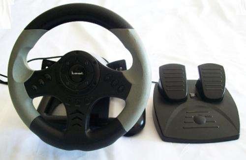 PS2/PS3/PC itool Racing Car Wheel and Pedals