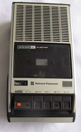 National Panasonic Cassette Recorder/Player