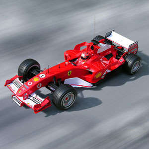1/10 Scale Ferrari f2005 F1 R/C Racing Car