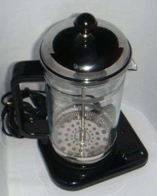 Sunbeam Deluxe Cafetiere & Hot Plate