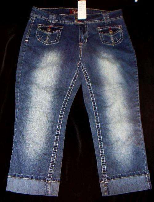 Styled Denim Pants. Size 36