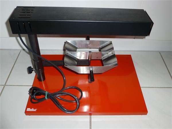 Raclette Apparatus - MELIOR. Cheese Cutting Machine