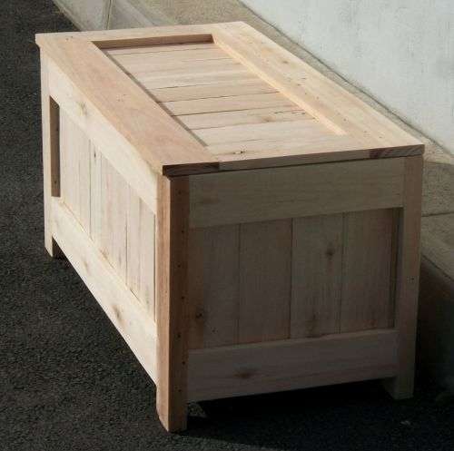 Rustic Blanket Kist/Toy Box/Storage Box(Raw)