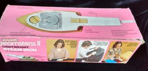 Osrow Seamstress II Lightweight Steam Iron Model SB 75