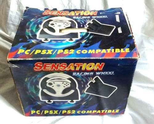 Sensation PC/PS2 Compatible Racewheel