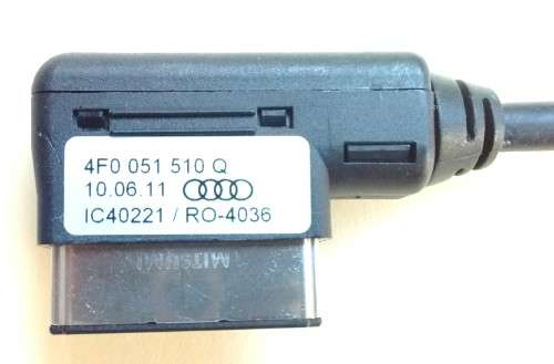 Aux Cable For Audi Ami Mdi Mmi 4f0051510s - Interface Adapter